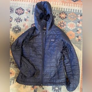 Patagonia Nano Puff Hoody - Blue, Medium